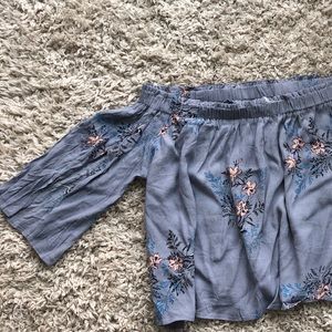 Off the shoulder top